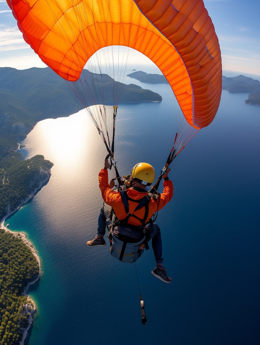 Paragliding Flight